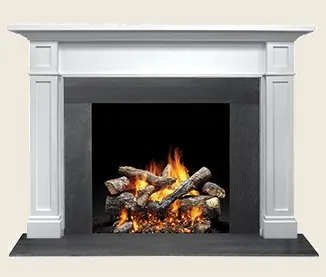 Acadia flush wood mantel