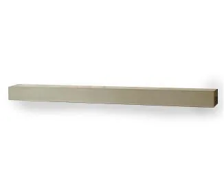 Cove Gray concrete mantel shelf