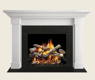 Kenwood flush wood mantel