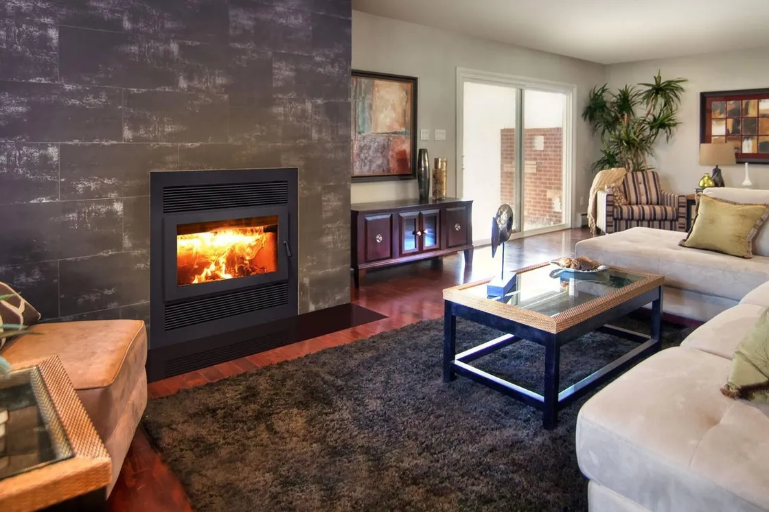 RSF Focus 320 wood fireplace